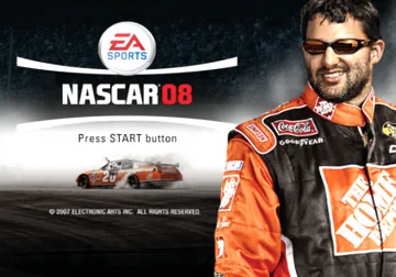 NASCAR 08 screen shot title